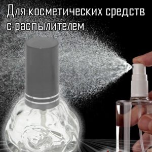 Атомайзер Aromaprovokator стекло бутон, спрей пластик серый 13 ml