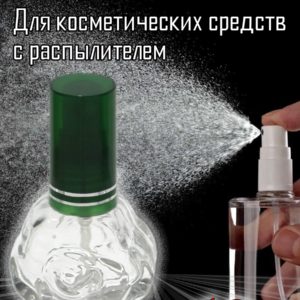 Атомайзер Aromaprovokator стекло бутон, спрей пластик зеленый 13 ml